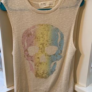 Vintage Havana Colorful Skull Tank Top